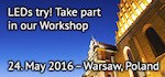 Workshop: LED´s Try, Poland