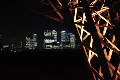 Pylon at Night - Greenwich