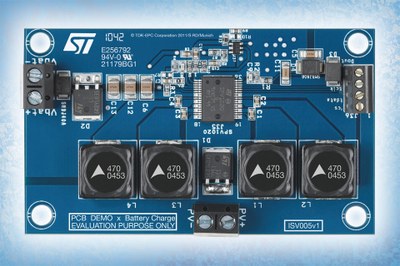 PCB of a STMicroelectronics reference design using TDK-EPC passive components