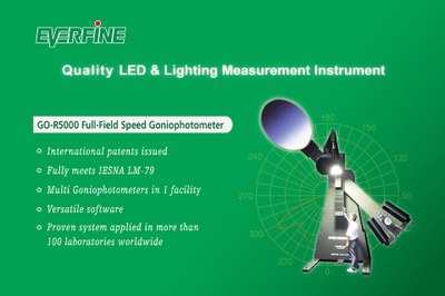 With Everfine's GO-R5000, the test device will stay stable in a defined position while the detectors and mirrors rotate