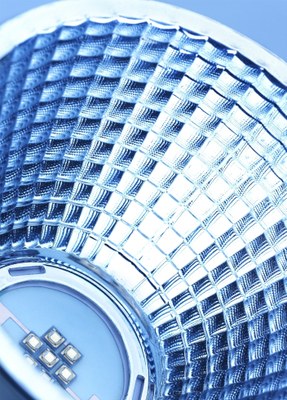 The tiny OSLON SSL 150 LED can be closely placed in reflector systems for very low-profile designs.