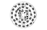 Example of a sub 5 W driverless LED light engine