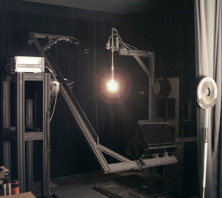 Figure 5: NIST gonio-spectroradiometer for the total spectral radiant flux scale realization