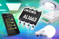 Diodes' New Dimmable LED Controllers for up to 150W with High PF