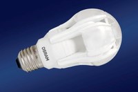 Osram's Next Dimension in LED Lamps: 30 Years Service Life, Omni-Directional - 340°, Over 1000 lumen