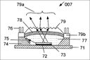 Color sensor integrated light emitting diode for LED backlight